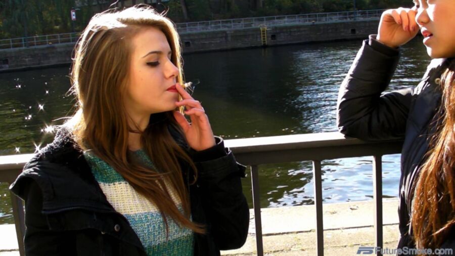 Free porn pics of Berlin Smoking with Mei 7 of 13 pics