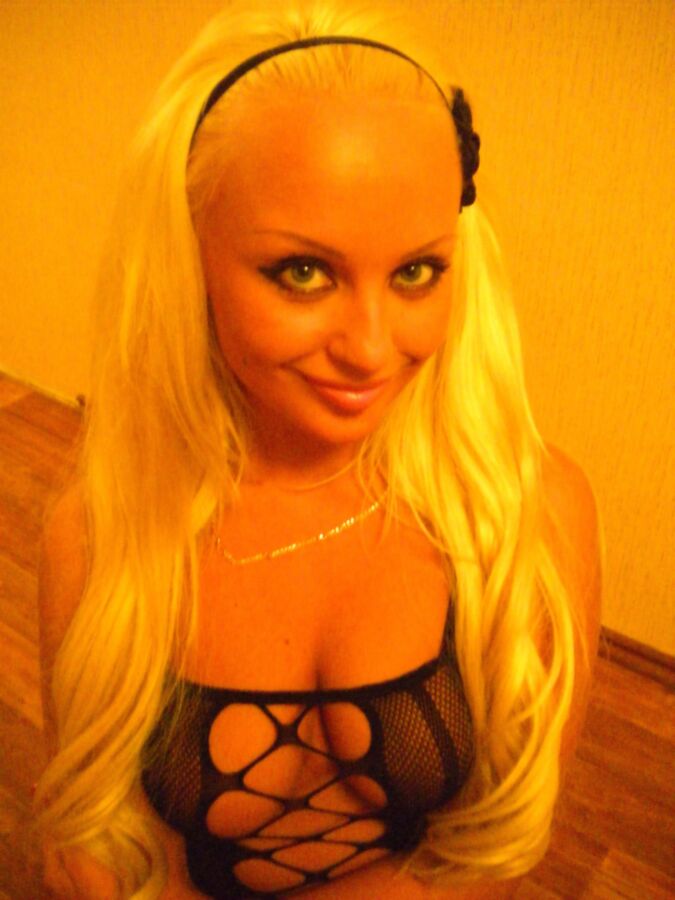 Free porn pics of Amateur Russian blond slut 10 of 51 pics