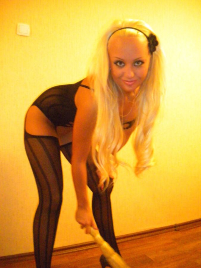 Free porn pics of Amateur Russian blond slut 5 of 51 pics