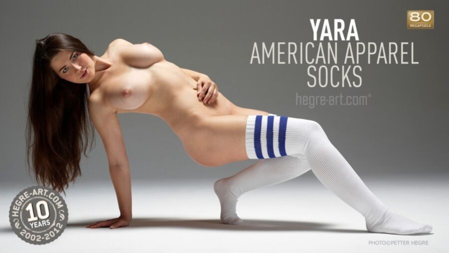 Free porn pics of Yara long white socks and nude 2 of 55 pics