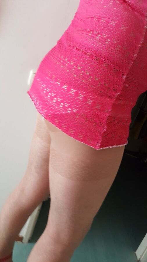 Free porn pics of Obedient sissy in pink 3 of 9 pics
