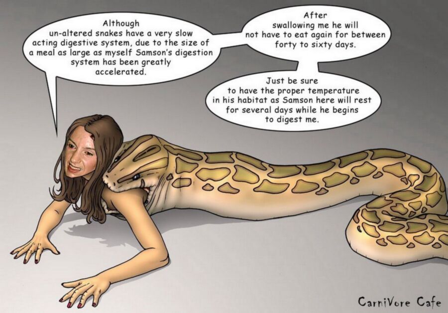 Free porn pics of Marie and her Snake 10 of 15 pics