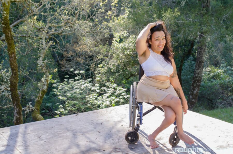 Free porn pics of Wheelchair girl has a big Bush 17 of 140 pics
