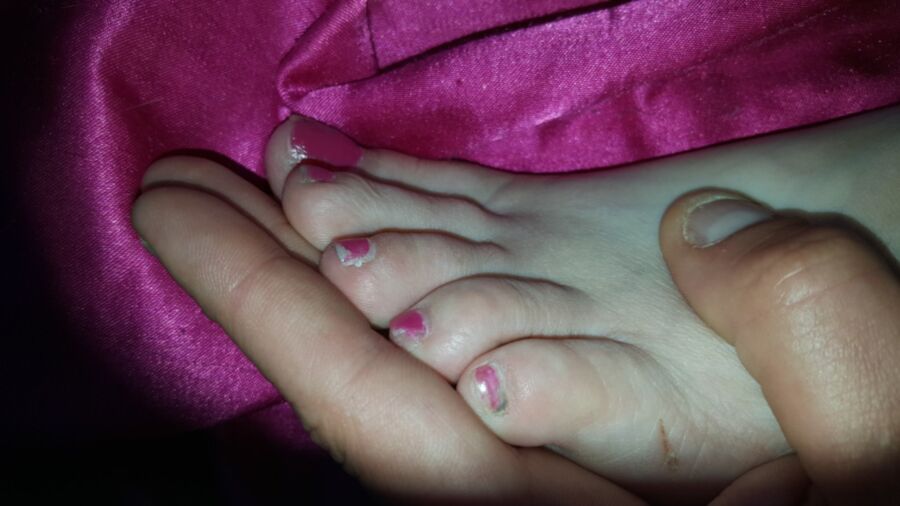 Free porn pics of Girlfriends Dirty Drunk Sleeping Feet 19 of 25 pics