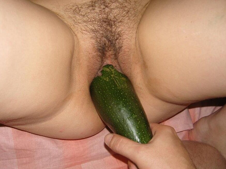 Free porn pics of Inserted Food - Courgettes 15 of 50 pics