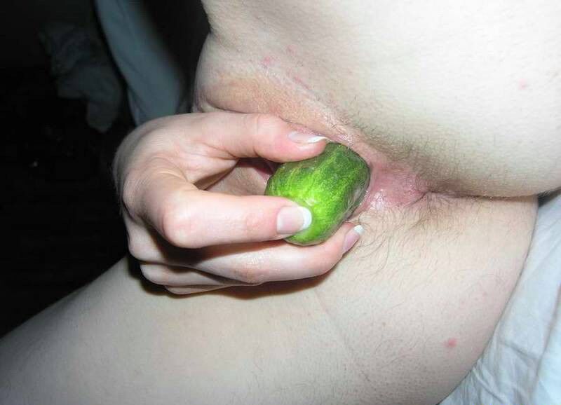 Free porn pics of Inserted Food - Courgettes 6 of 50 pics