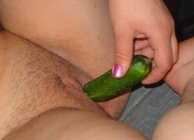 Free porn pics of Inserted Food - Courgettes 1 of 50 pics