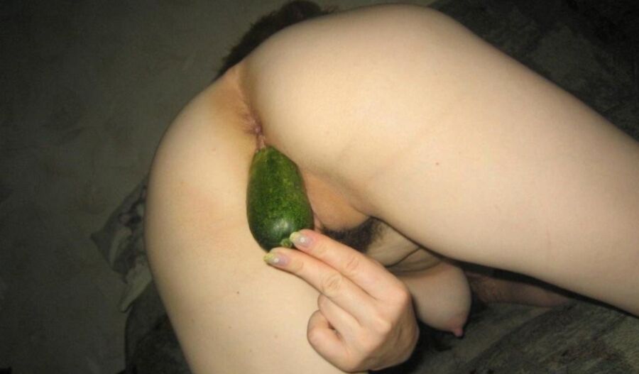 Free porn pics of Inserted Food - Courgettes 16 of 50 pics