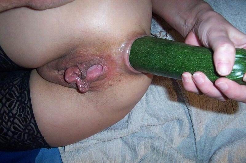 Free porn pics of Inserted Food - Courgettes 12 of 50 pics