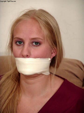 Free porn pics of Tape wrap gagged and terrified   18 of 352 pics