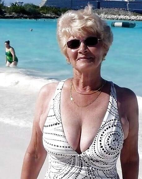 Free porn pics of grannies sexy cleavage 14 of 28 pics