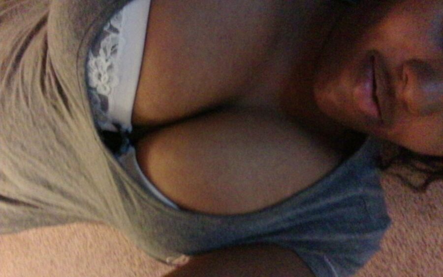 Free porn pics of My big black boobs 1 of 5 pics
