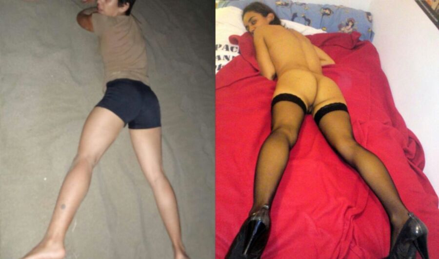 Free porn pics of dressed/undressed 2 of 5 pics