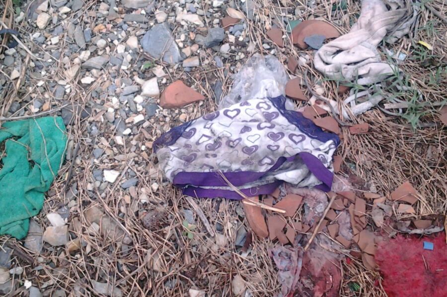 Free porn pics of Some panties I found by the roadside 1 of 4 pics