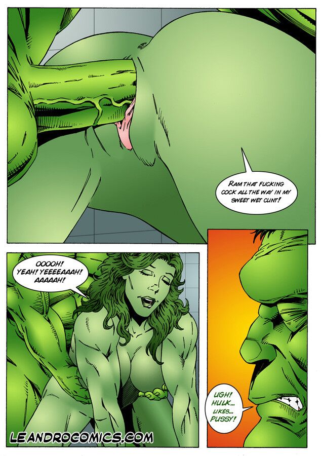 Free porn pics of Hulk Fucks 10 of 12 pics