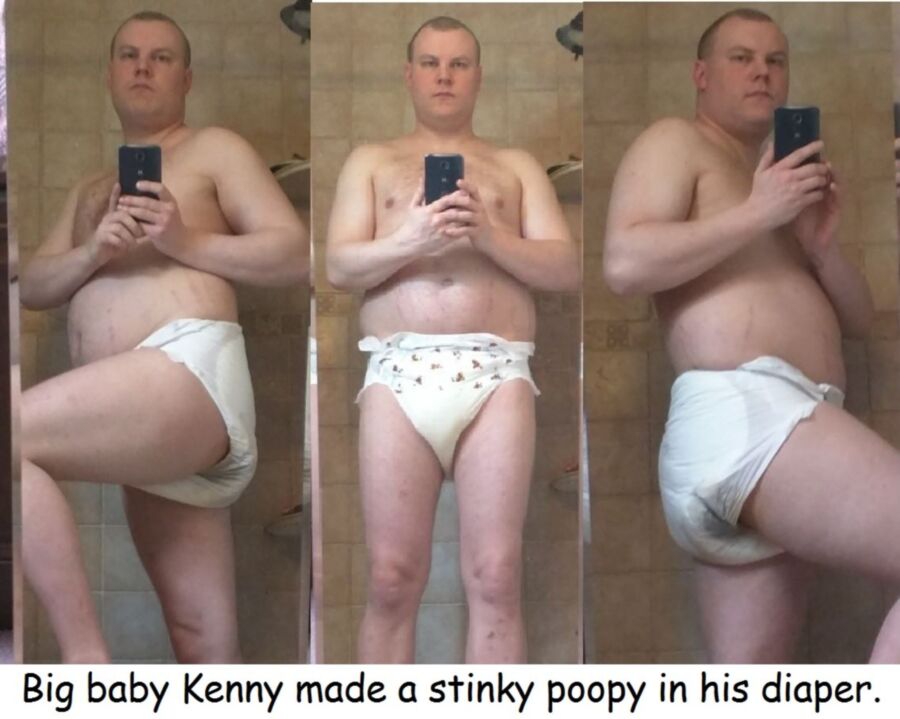 Free porn pics of Kenny Exposed Wearing Diapers and Panties 4 of 4 pics