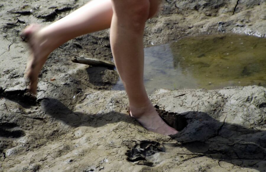 Free porn pics of  Feet and shoes in the mud 6 of 50 pics