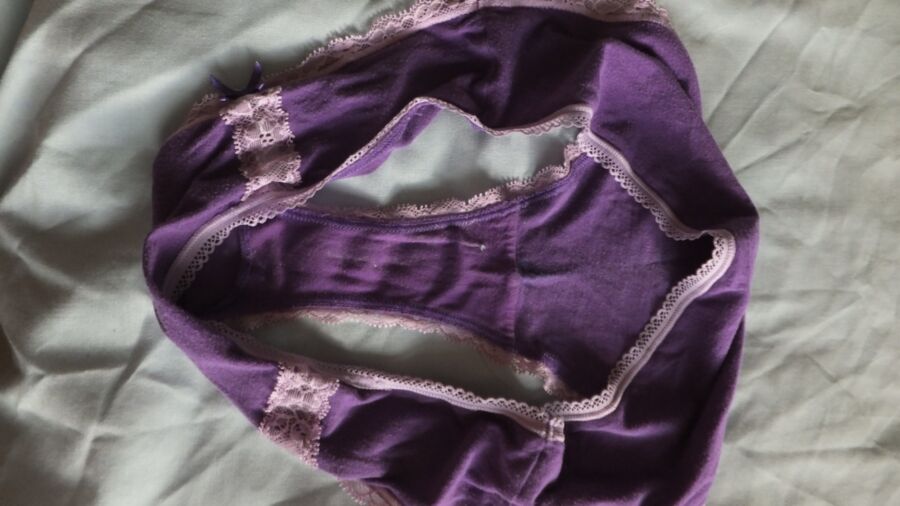 Free porn pics of Pre-cum in Purple panties.......nice 3 of 49 pics