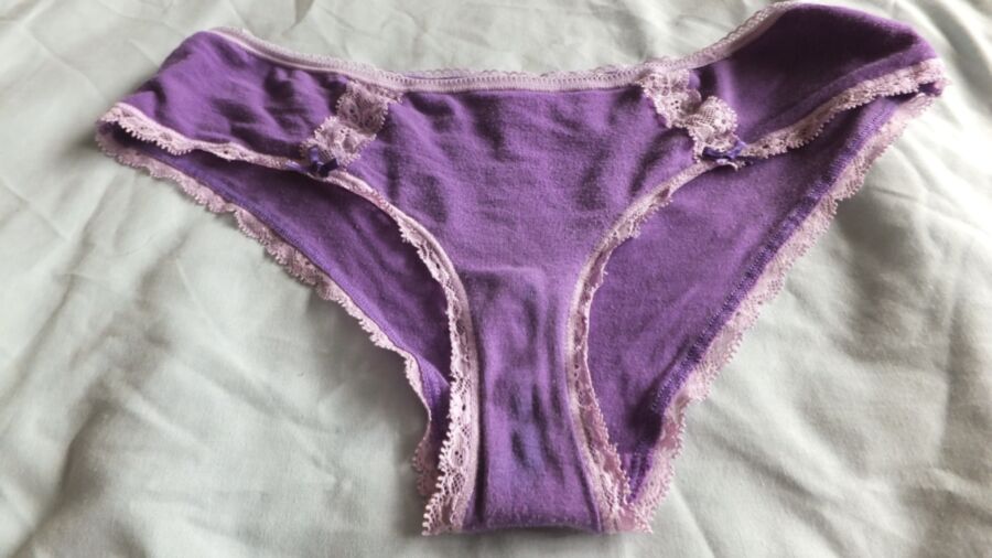 Free porn pics of Pre-cum in Purple panties.......nice 1 of 49 pics