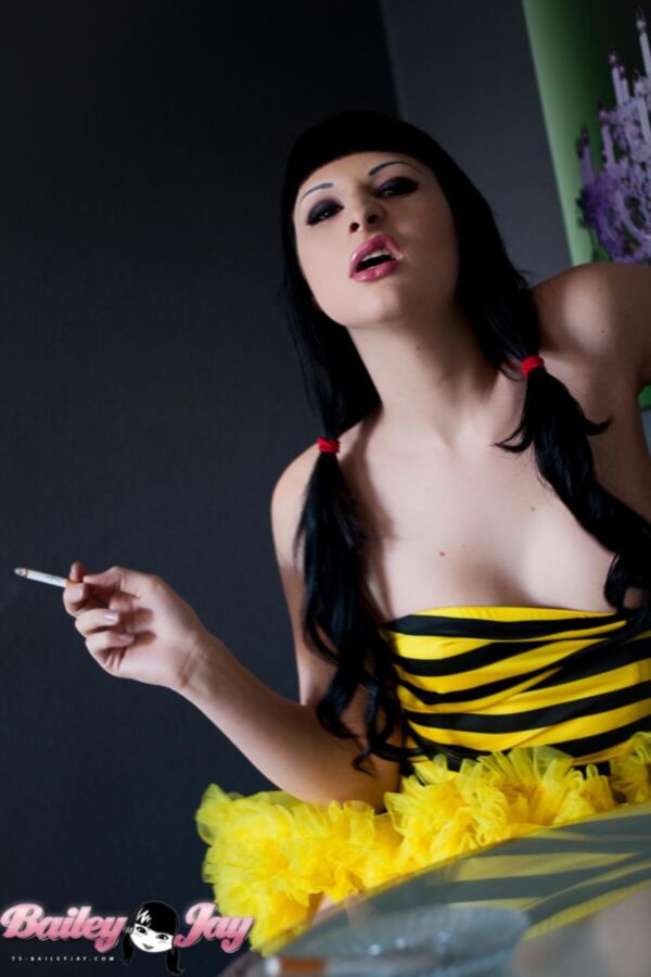Free porn pics of Bailey Jay - Smoking Bumblebee 11 of 79 pics