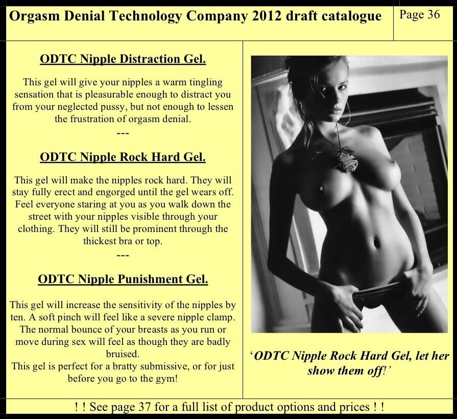 Free porn pics of aforkinchastity - Female Orgasm Denial Technology Captions 3 of 18 pics