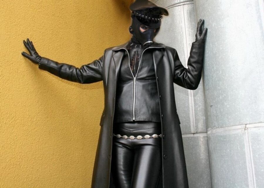 Free porn pics of Ladies in Leather Coats 10 of 22 pics