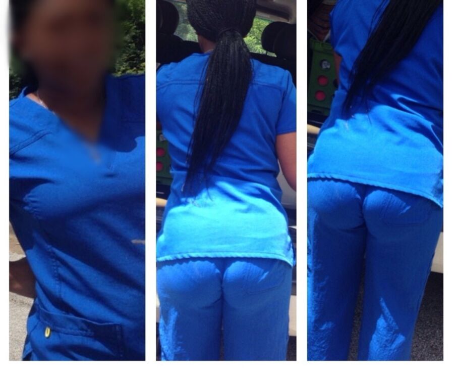 Free porn pics of Ass in scrubs 3 of 3 pics