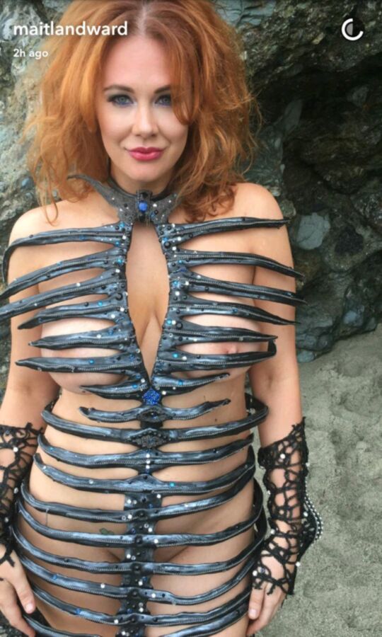 Free porn pics of Maitland Ward Topless on SnapChat 5 of 11 pics