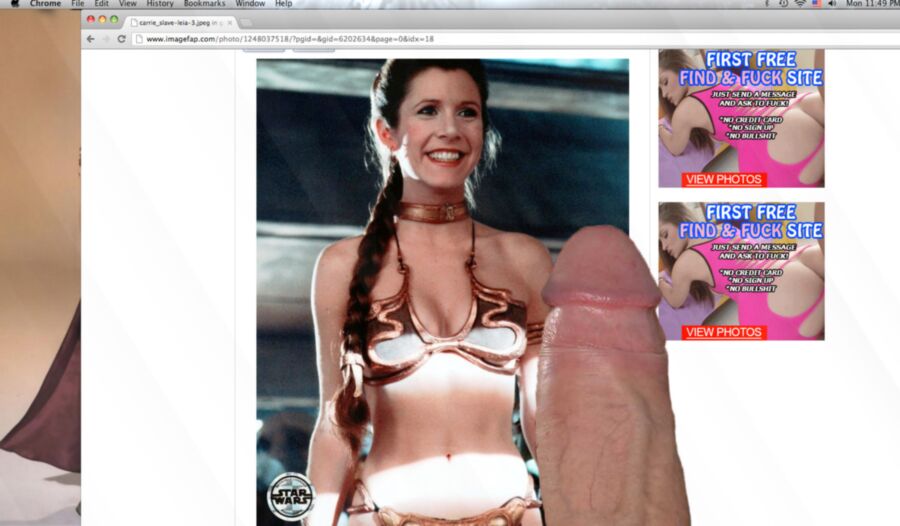 carrie fisher in porn carrie fisher in porn