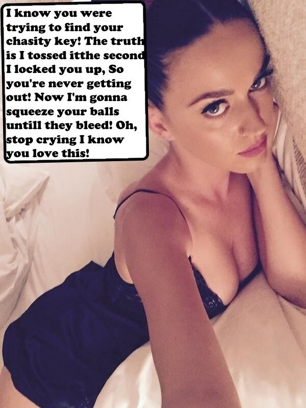 Free porn pics of Katy Perry Femdom Captions 5 of 5 pics