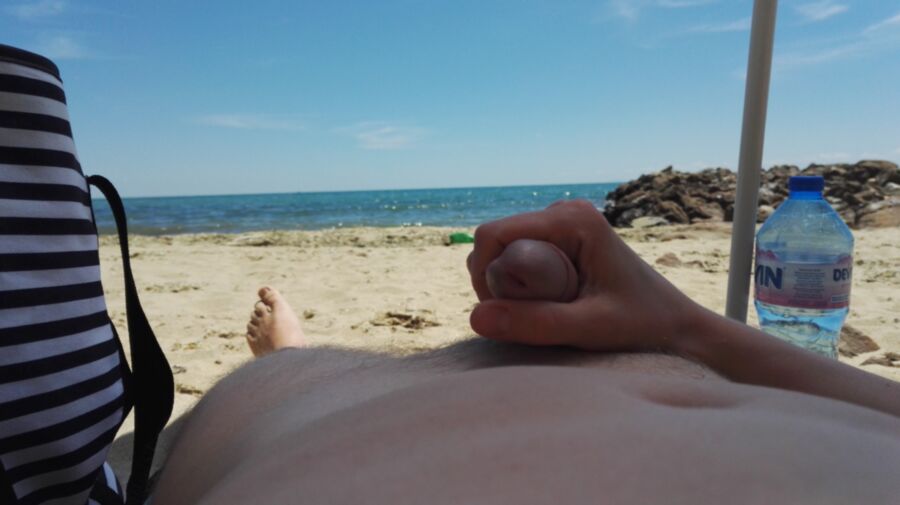 Free porn pics of At the beach 2 of 10 pics