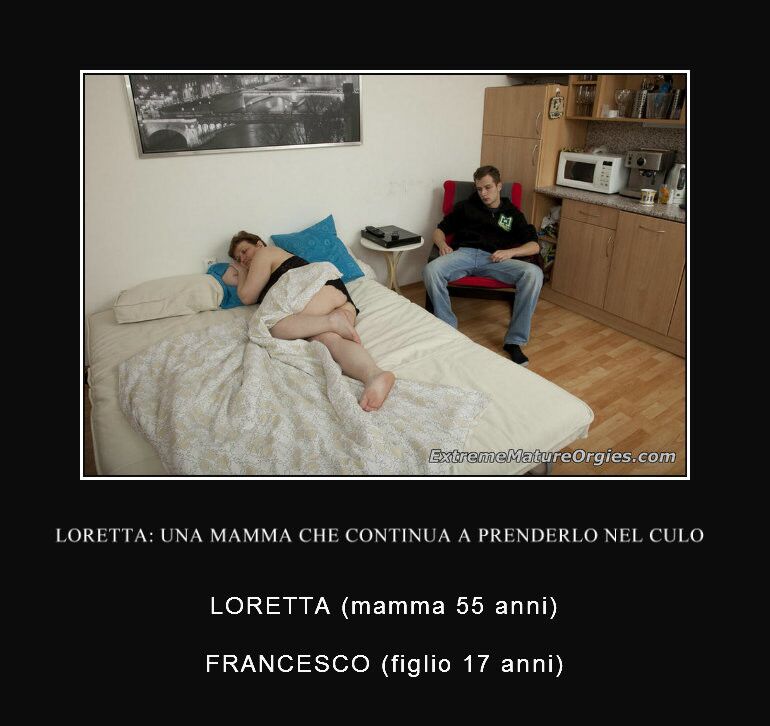 Free porn pics of LORETTA: UNA MAMMA CHE CONTINUA A PRENDERLO NEL CULO (Fotoromanz 1 of 43 pics