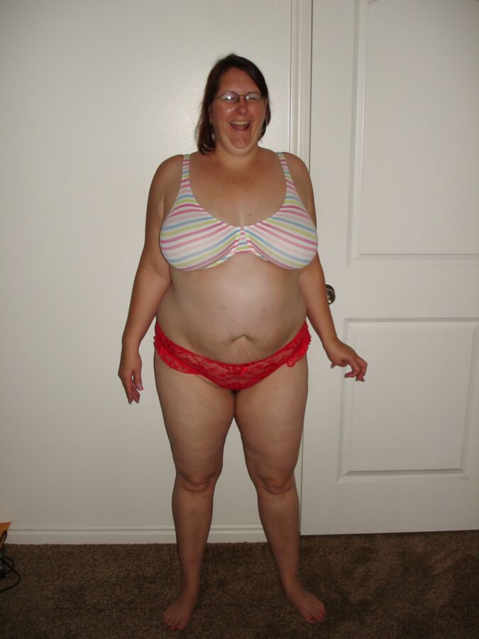 Free porn pics of Auntie Jackie was Happy Posing in The New Panties I Bought Her 2 of 76 pics