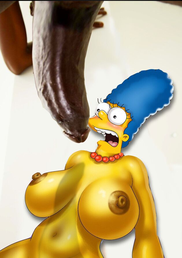 Free porn pics of Marge Simpson in real life interracial, anal, big boobs 15 of 21 pics