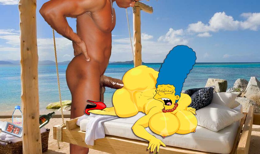 Free porn pics of Marge Simpson in real life interracial, anal, big boobs 6 of 21 pics