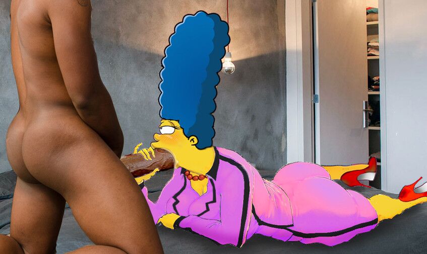 Free porn pics of Marge Simpson in real life interracial, anal, big boobs 11 of 21 pics