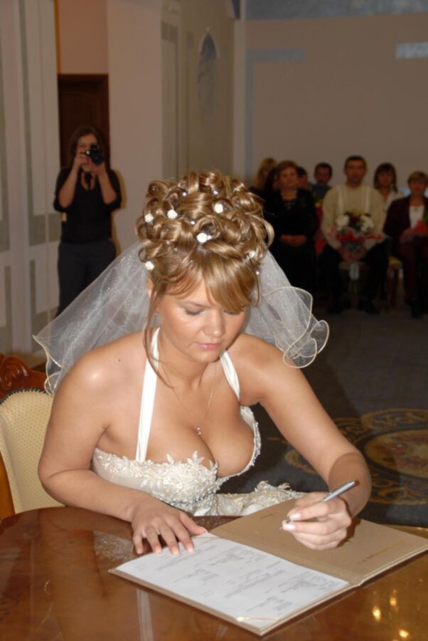 Free porn pics of Brides that will Cuckold: Ceremony: For captions 3 of 18 pics