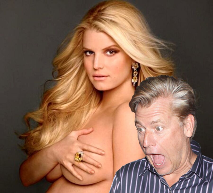 Free porn pics of I BET JESSICA SIMPSONS DAD IS SO PROUD OF HER BIG FAT JUGGS! 4 of 5 pics