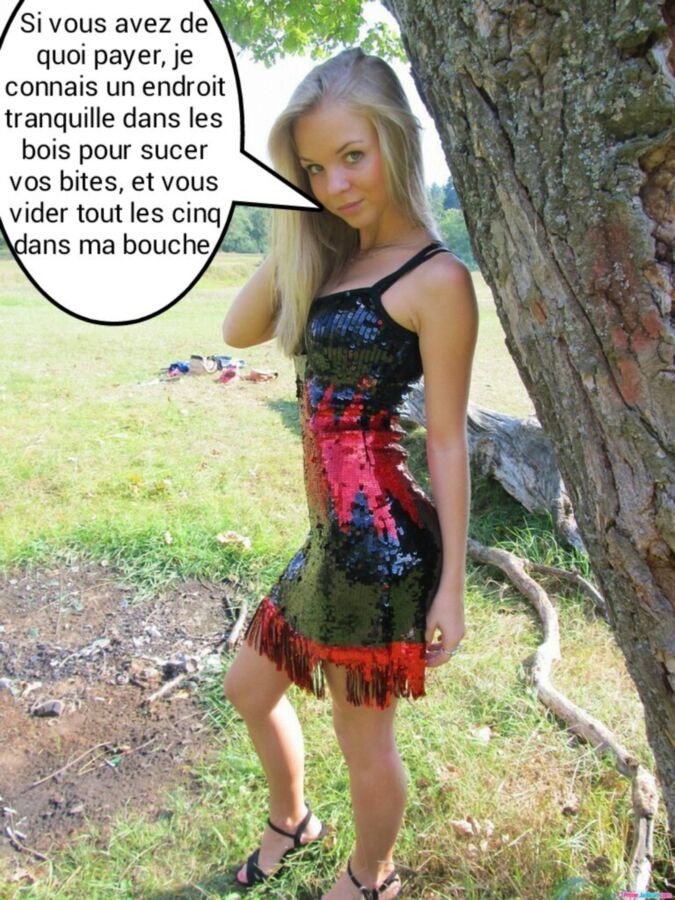 Free porn pics of french caption (francais) elle suce pour du pognon 3 of 5 pics