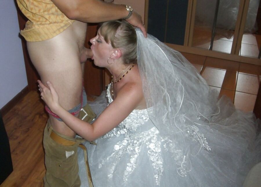 Free porn pics of Cuckolding Brides: Cuckys Weddingnight: For captions 13 of 24 pics