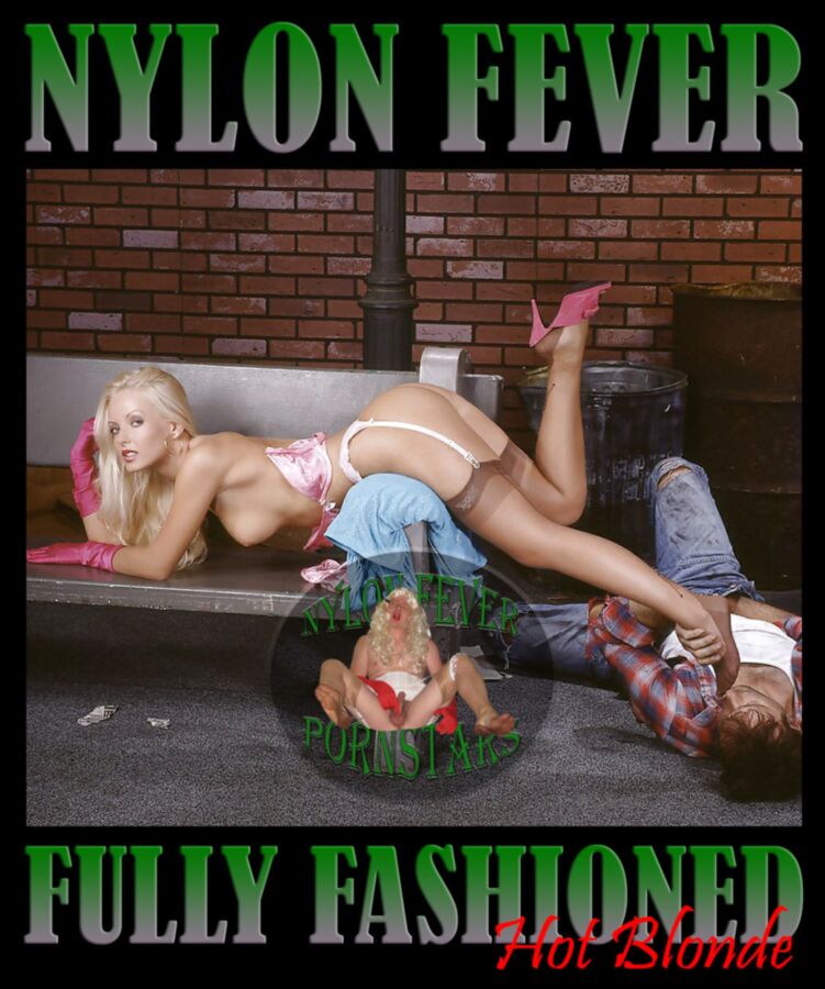 Free porn pics of Nylon Fever - Pornstars: Blonde Babe in Stockings 3 of 25 pics