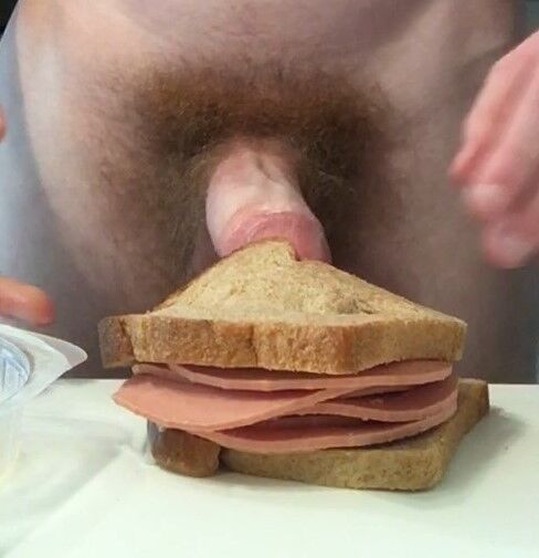 Free porn pics of Food on dicks 7 of 10 pics