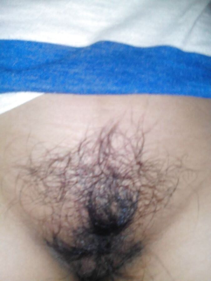 Free porn pics of my big hairy lesbian filipina pussy and tits 8 of 21 pics