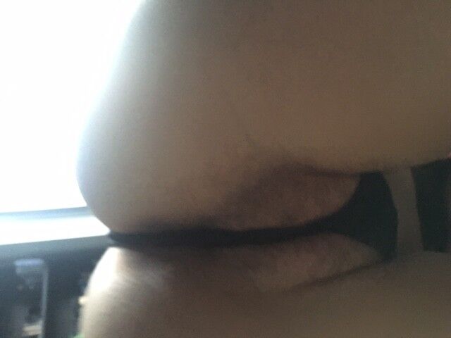 Free porn pics of Black thong on my wife 14 of 32 pics