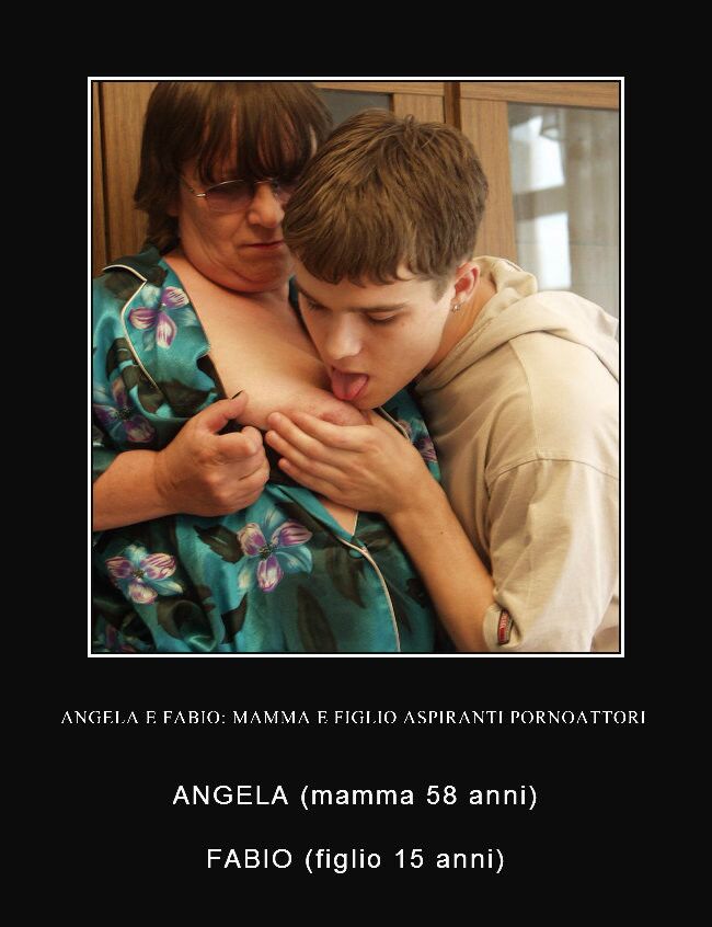 Free porn pics of ANGELA E FABIO: MAMMA E FIGLIO ASPIRANTI PORNOATTORI 1 of 37 pics