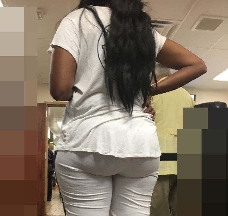 Free porn pics of  Candids of Ebony Black Ladies in tight Jeans and Scrubs 18 of 19 pics