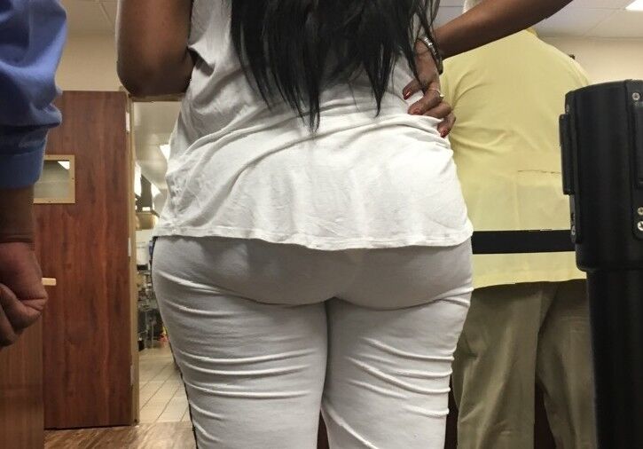 Free porn pics of  Candids of Ebony Black Ladies in tight Jeans and Scrubs 19 of 19 pics