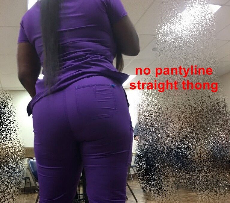 Free porn pics of  Candids of Ebony Black Ladies in tight Jeans and Scrubs 2 of 19 pics