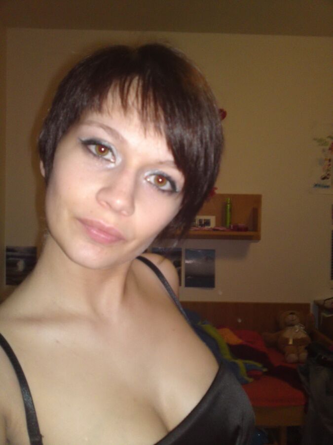 Free porn pics of Sexy short haired Czech 6 of 82 pics
