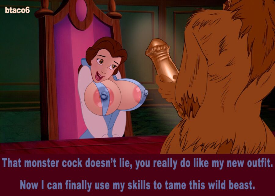 Free porn pics of Belle Beauty and the Beast 1 of 2 pics